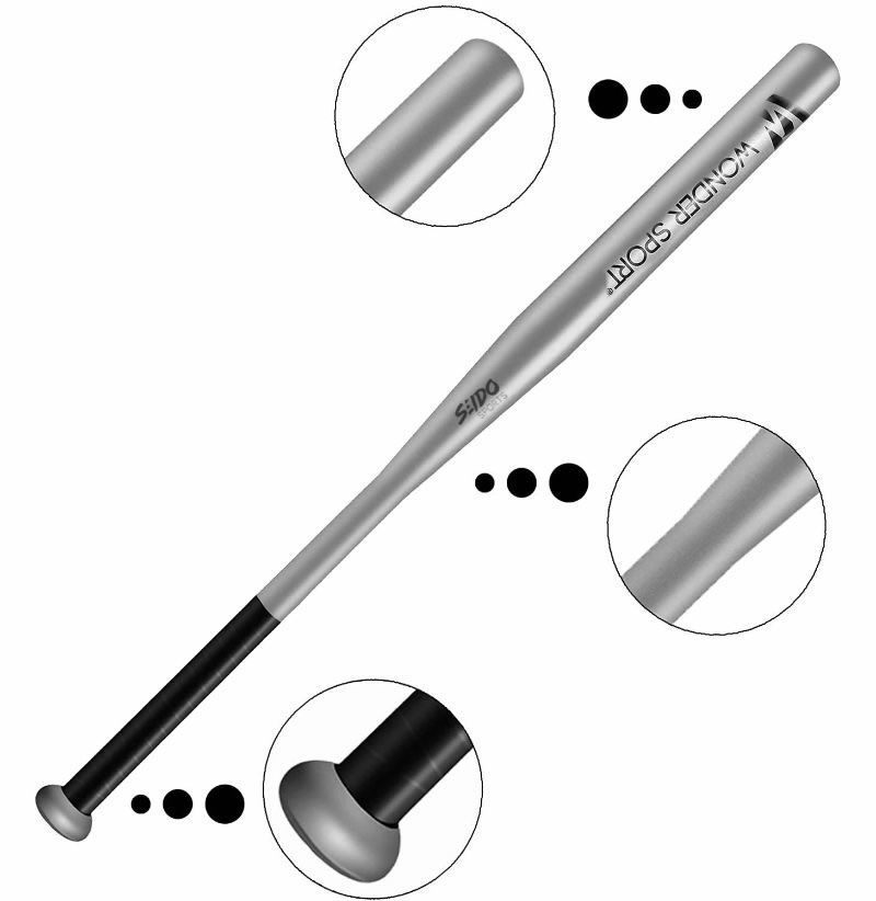 Bate Beisbol Aluminio Bateo Baseball Metálico 30 Pulgadas