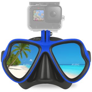 Careta Buceo Gafas Natación Mascara Soporte Cámara Go Pro