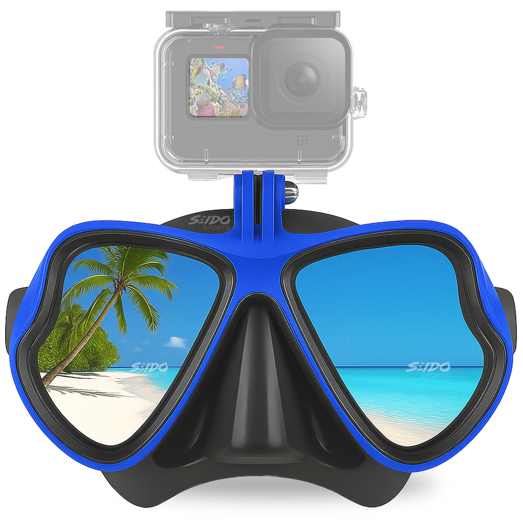 Careta Buceo Gafas Natación Mascara Soporte Cámara Go Pro