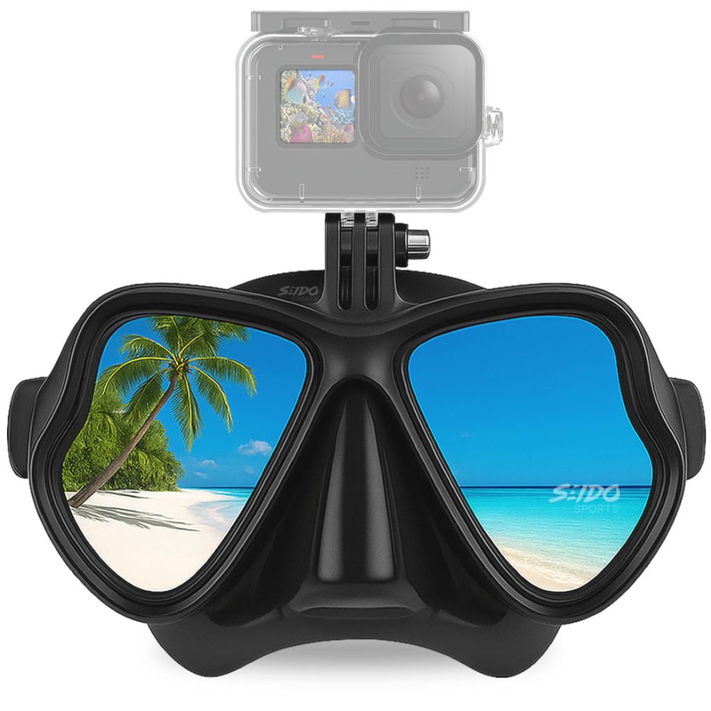 Careta Buceo Gafas Natación Mascara Soporte Cámara Go Pro