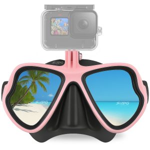 Careta Buceo Gafas Natación Mascara Soporte Cámara Go Pro