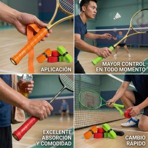 Overgrip Sobregrip Tournagrip Tenis De Campo Raqueta Deporte