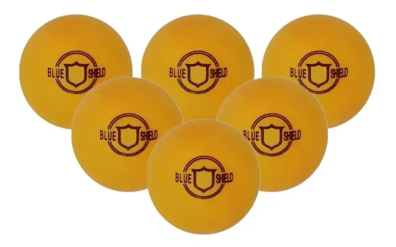 Pelotas Tenis De Mesa Blue Shield 40 mm Ping Pong x 6