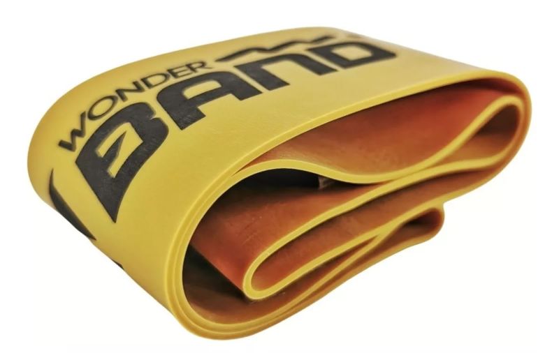 Banda Elástica Resistencia Wonder Dorada 28lb Extra Fuerte