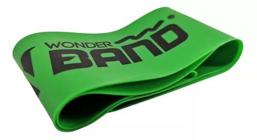 Bandas Elástica Resistencia Wonder Verde 10 Lb Medio Yoga