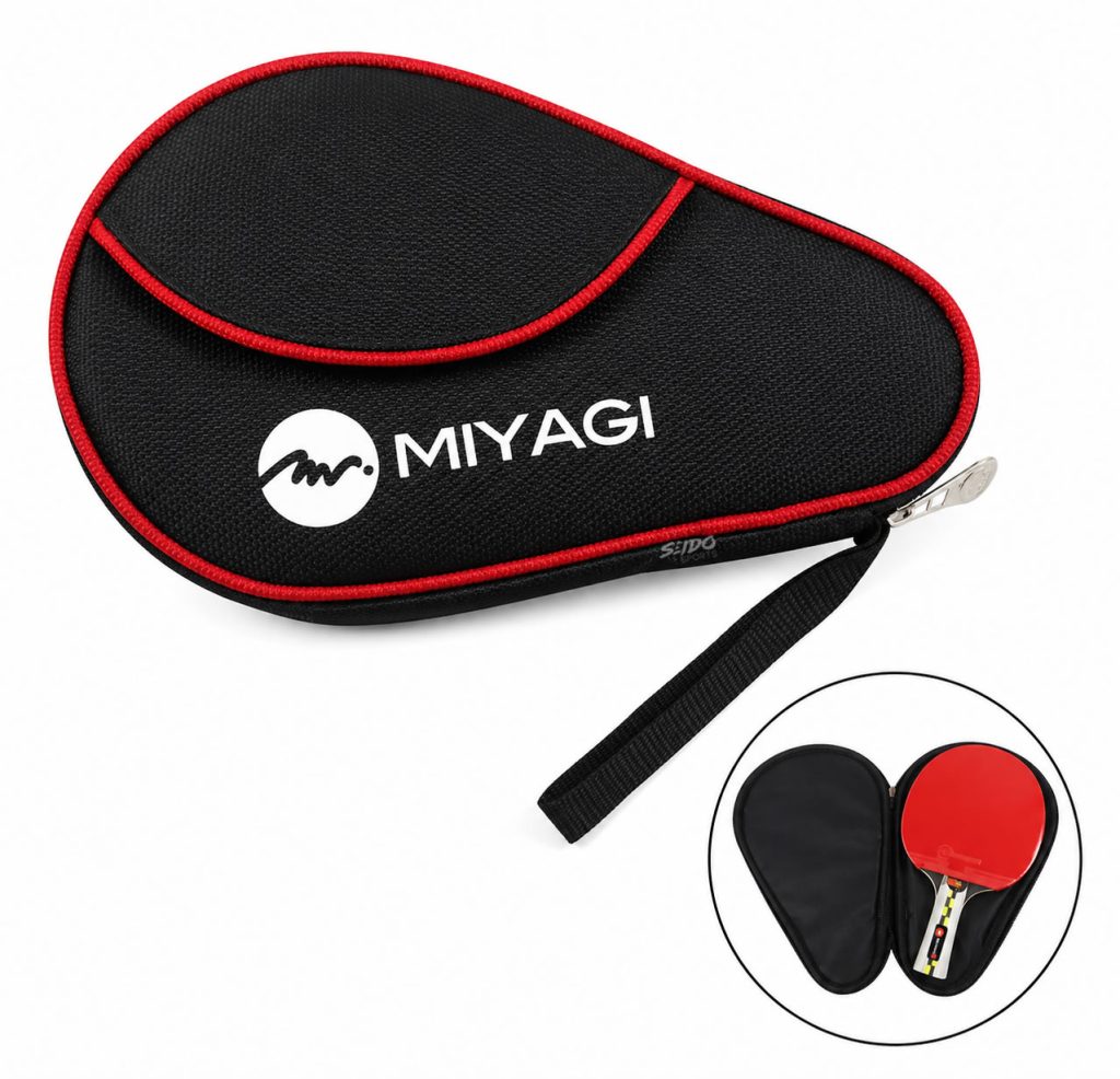 Estuche Forro Raqueta Ping Pong Tenis Mesa Miyagi Deporte