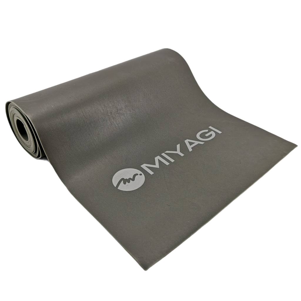 Bandas Plana Elástica Resistencia Teraband Gris 0,80 Mm