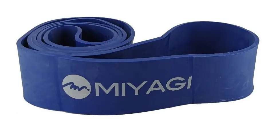 Bandas Poder Elástica Azul Miyagi Resistencia Nivel 5 28-30k