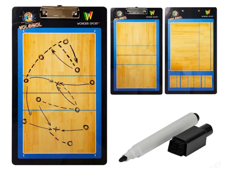 Tabla Estrategia Voleyball Tablero Táctico Voleibol Entrena