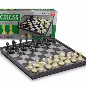 Ajedrez Magnético Portátil — Juego de Mesa Plegable 25 x 25 cm