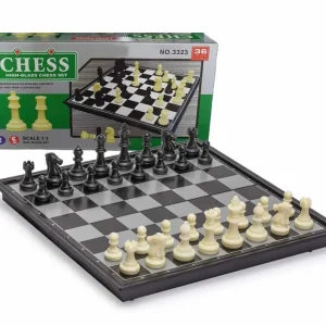 Ajedrez Magnetico Juego De Mesa Portable Chess 25 Cm X 25 Cm