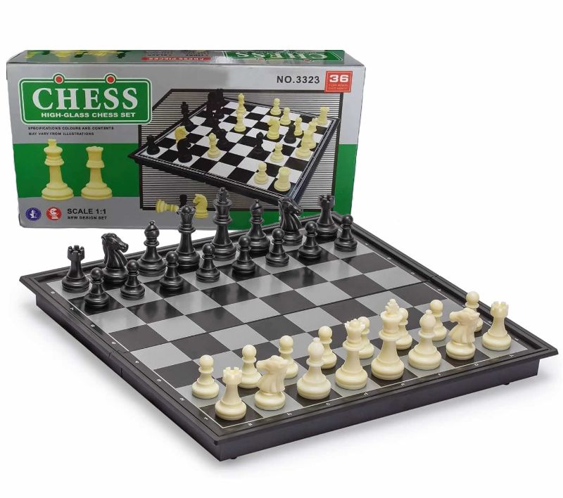 Ajedrez Magnético Portátil — Juego de Mesa Plegable 25 x 25 cm