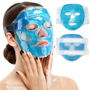Mascara Facial Gel Frio Calor Antifaz Relajante Estres