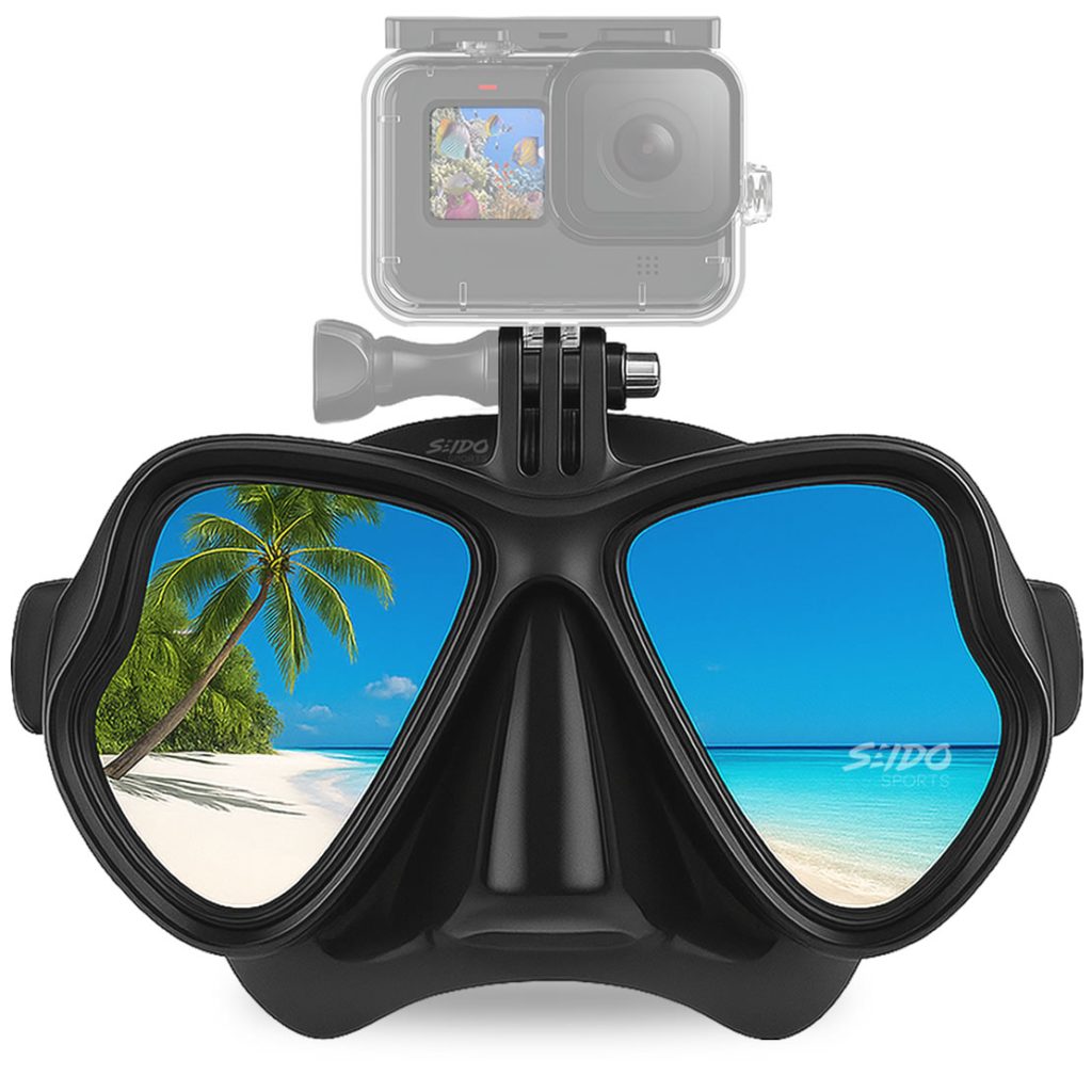 Careta Buceo Gafas Natación Mascara Soporte Cámara Go Pro