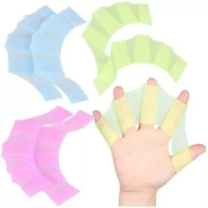 Aletas De Mano Paletas En Silicona Para Natación Entrenamiento