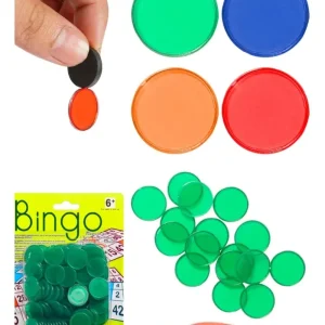 Fichas Magnéticas Para Bingo Juego De Mesa Paquete 100 Unds