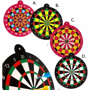 Tiro Al Blanco Tablero Juego De Dardos Magnético Y 3 Darts