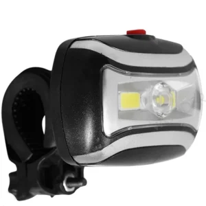Linterna Bicicleta Luz Led Seguridad Con Soporte