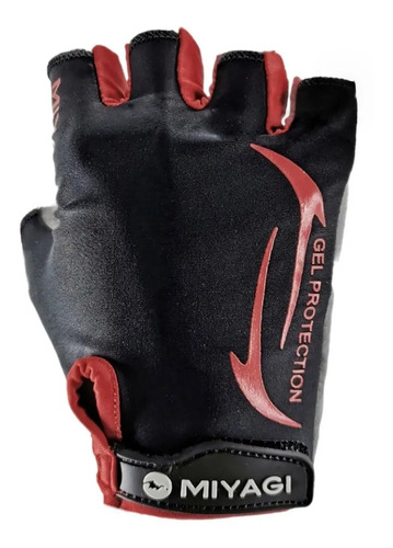 Guantes Protección Miyagi Ciclismo Fitness Gimnasio Pesas