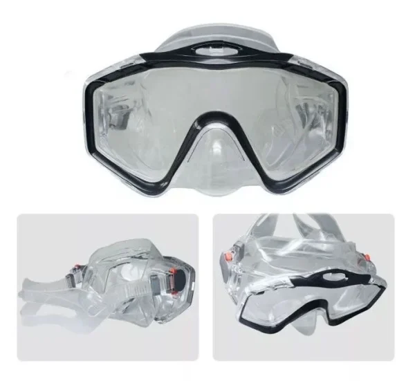 Careta Buceo Pesca Gafas Natación Niños Y Adultos Ajustable
