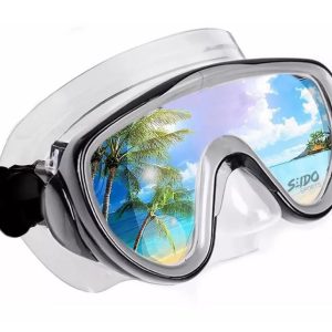 Careta Buceo Pesca Gafas Natación Vidrio Templado