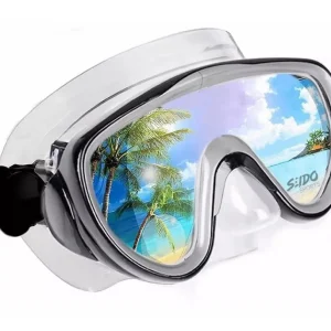 Careta Buceo Pesca Gafas Natación Vidrio Templado