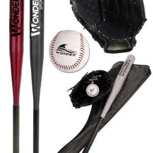 Set De Baseball Kit Béisbol Bate De Aluminio Guante Y Pelota