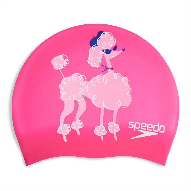 Gorro Natación Speedo Niños Printed Silicona Junior Piscina