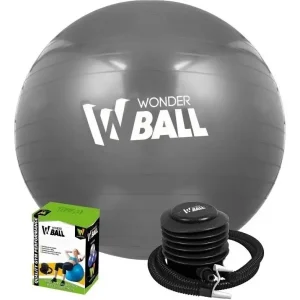 Balon Pilates Yoga Pelota Abdominales Gym 55 Cm + Inflador