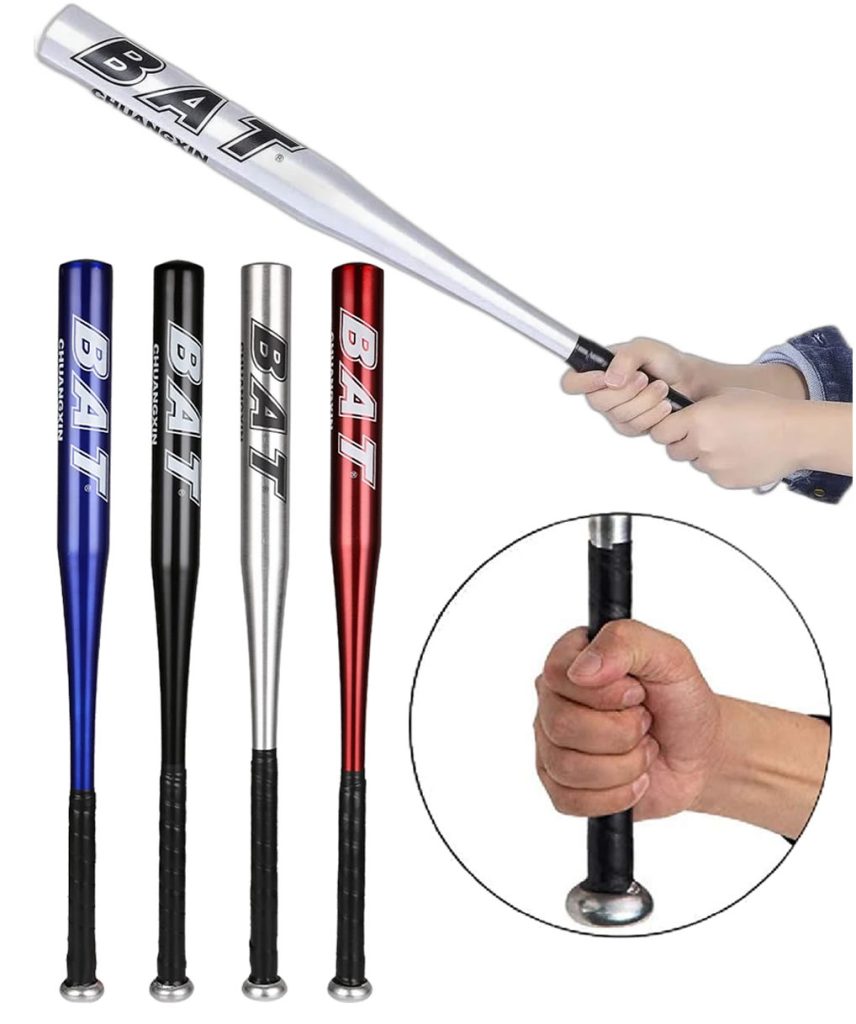 Bate Beisbol Aluminio Bateo Baseball Metálico 30 pulgadas