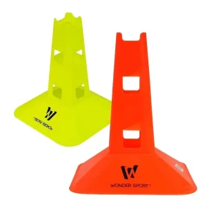 Cono Señalización Con Huecos 23 Cm Entrenamiento Deportivo