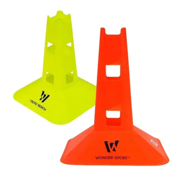 Cono Señalización Con Huecos 23 Cm Entrenamiento Deportivo