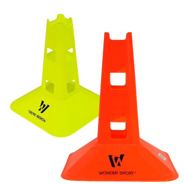 Cono Señalización Con Huecos 32 Cm Entrenamiento Deportivo