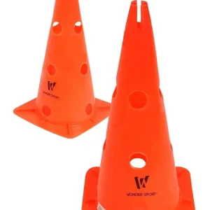 Cono Señalización Con Huecos 40 Cm Entrenamiento Deportivo