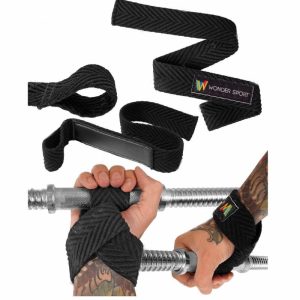 Correas Levantamiento Pesas Muñeca Vendas Straps Crossfit