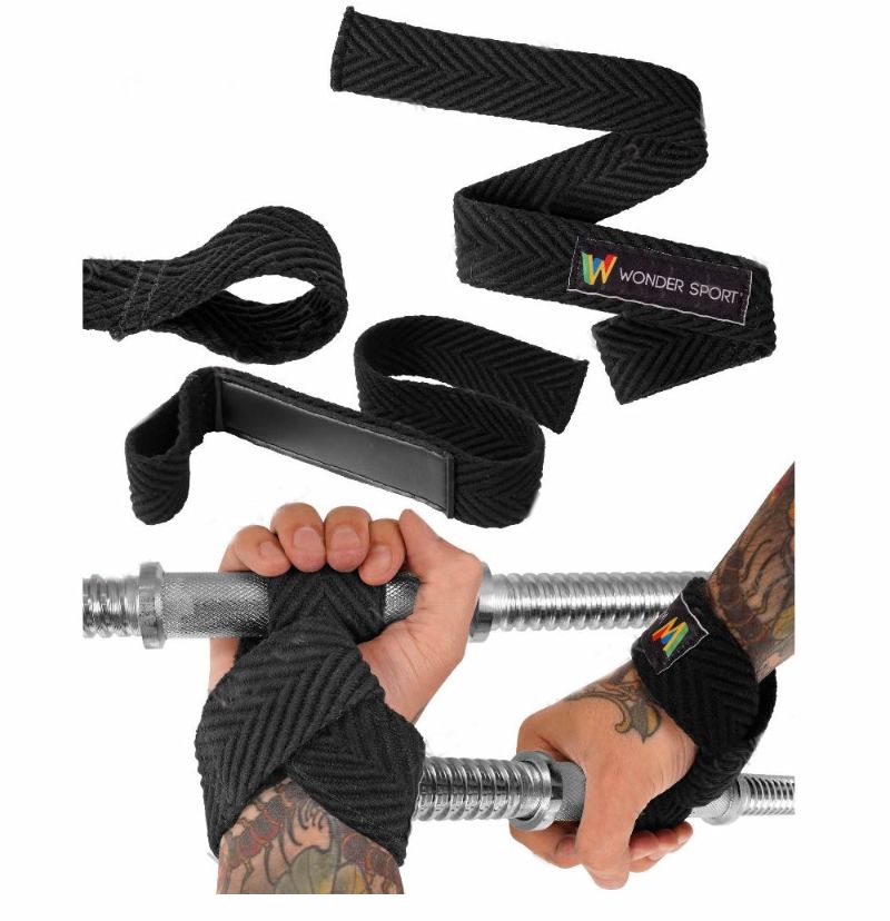 Correas Levantamiento Pesas Muñeca Vendas Straps Crossfit