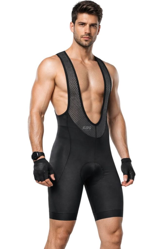 Badana Ciclismo Pantaloneta Gel Tirantas Hombre Bicicleta