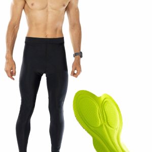 Pantalon Badana Ciclismo Gel Lycra Larga Hombre Bicicleta