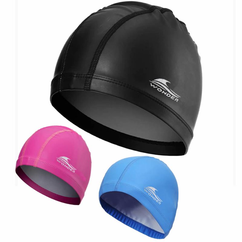 Gorro Natacion Buceo Piscina Textil Semi Impermeable Deporte