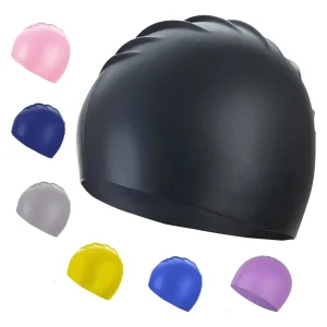 Gorro Natacion Buceo Piscina Silicona Entrenamiento Deporte