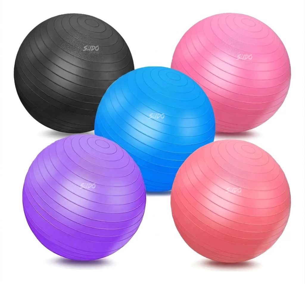 Balon Pilates Yoga Pelota Abdominales Gym 56 Cm