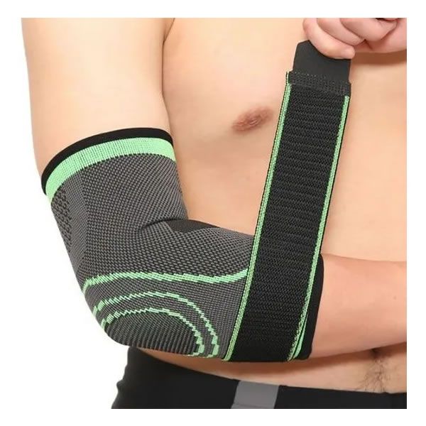 Codera Deportiva Compresion Ajustable Soporte Codo De Tenis