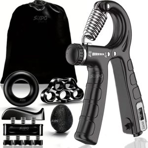 Tensor Mano Hand Grip Kit X 5 Ejercitadores 5/60 Kg Terapia