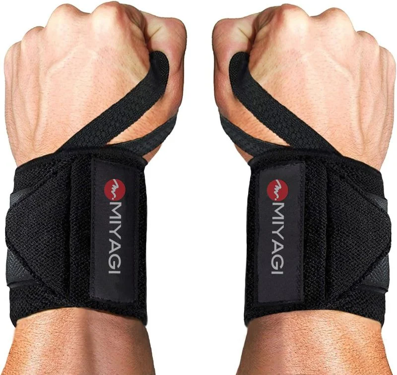 Vendas Straps X2 Muñequeras Levantamiento Pesas Soporte Gym