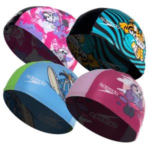 Gorro Natación Textil Niños Speedo Printed Character Piscina