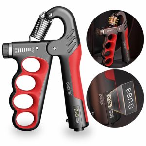 Hand Grip Tensor 5/100 Kg Contador Entrenador Mano Terapia