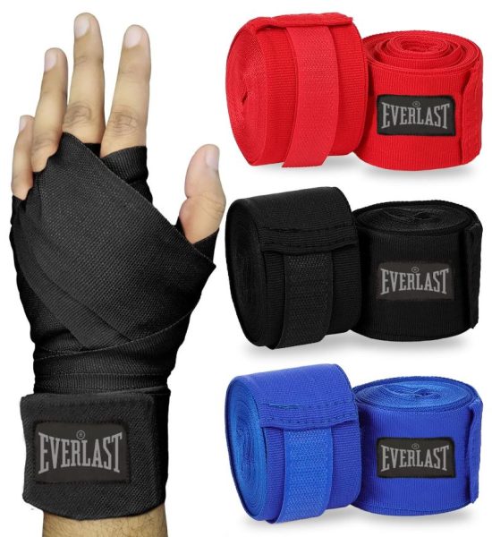 Par Vendas Boxeo Everlast Artes Marciales Envoltura Mano