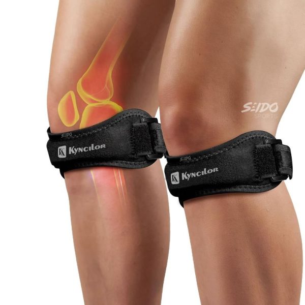 Rodillera Deportiva Strap Rotuliano Neopreno Ajustable