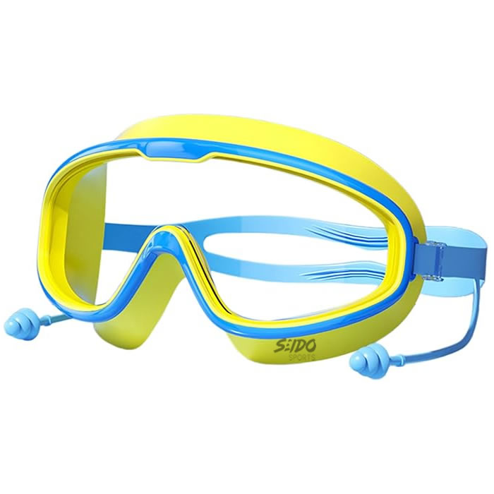 Gafas Natacion Niños + Tapa Oidos Piscina Anti Empañante
