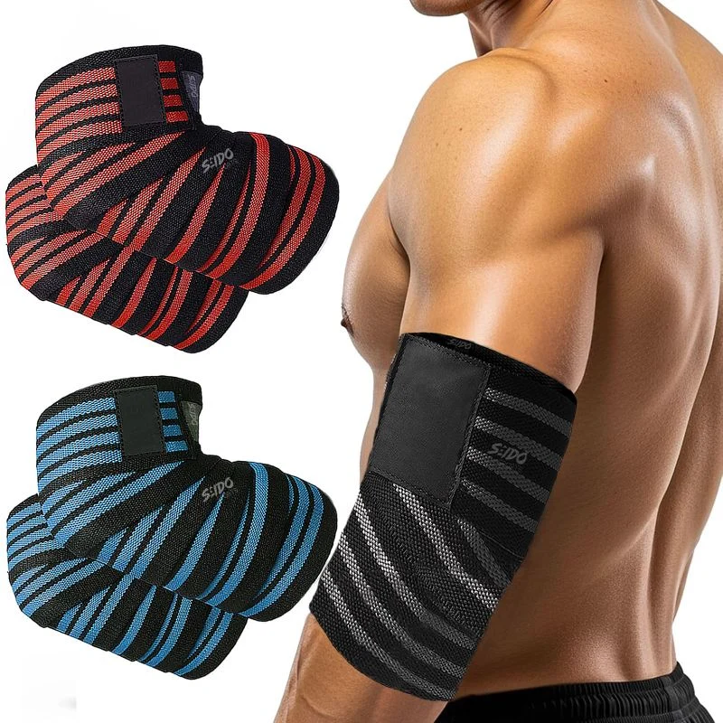 Vendas Coderas X2 Wraps Levantamiento Pesas Codos Gimnasio